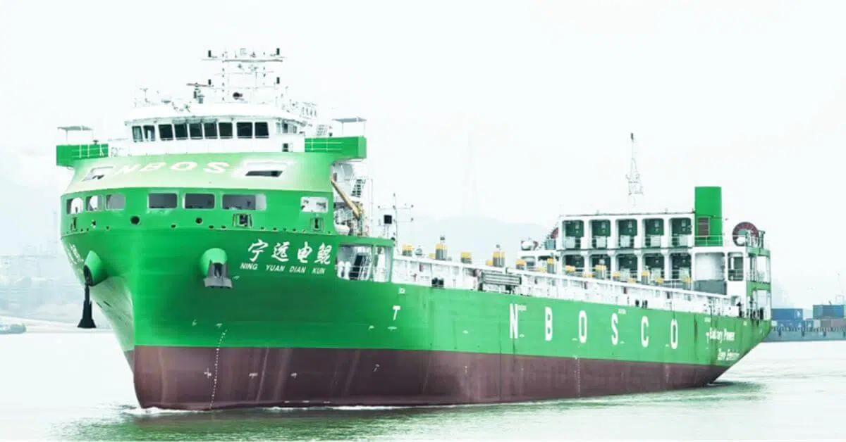 World's Largest Pure Electric Intelligent Seagoing Vessel Secures CCS ...